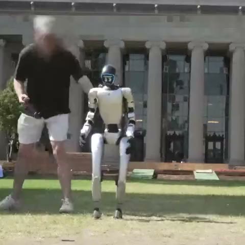 Contact-UAN humanoid jumping under pushes