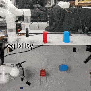 Legible motion planning