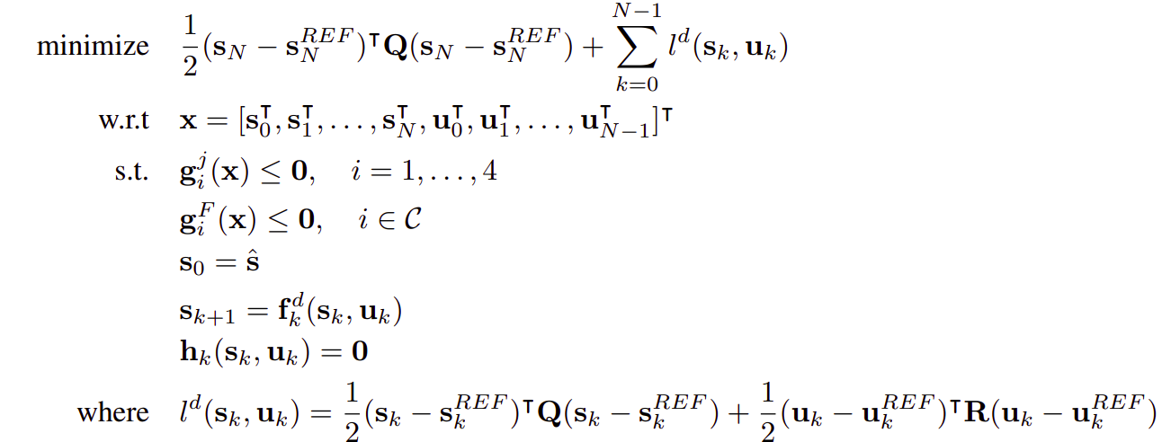 Discretized problem formulation