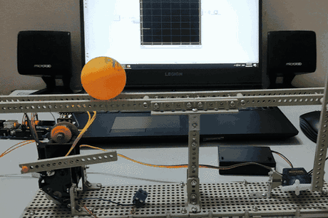 Ball and beam controlled system