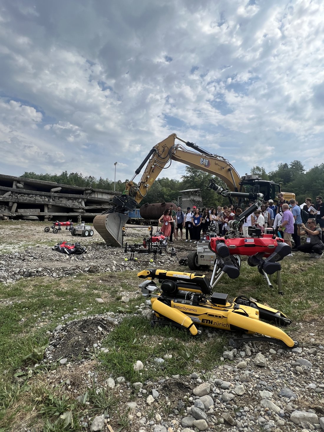 Robots onsite